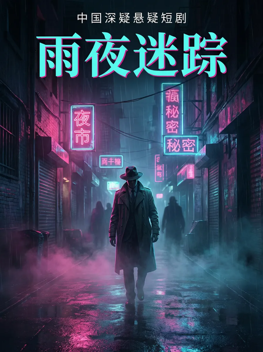 跳转进行中紫萝莉 悬疑追踪短剧 - 雨夜迷踪海报